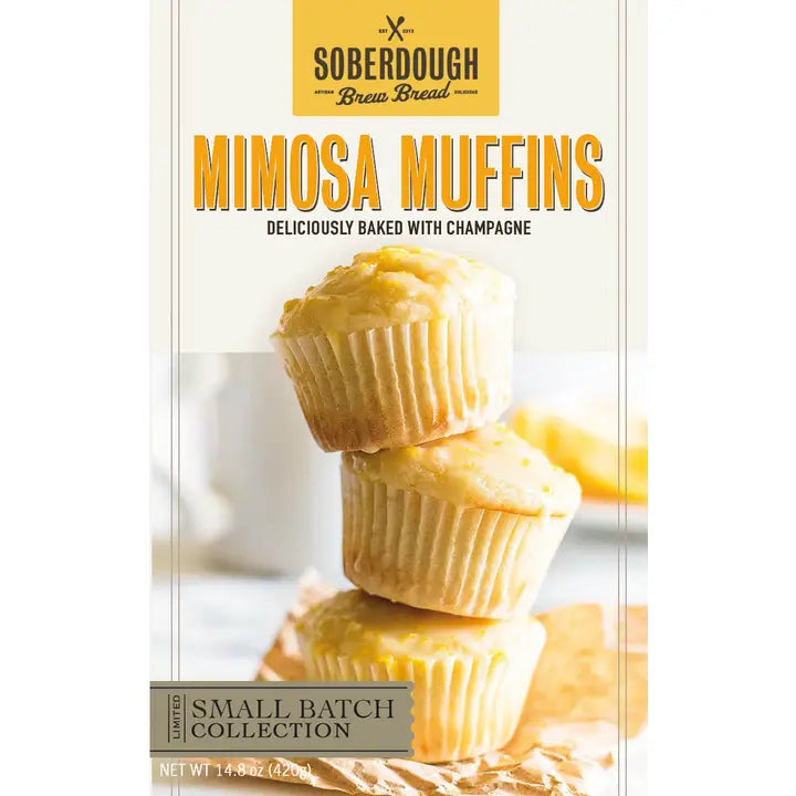 Soberdough Mimosa Muffins