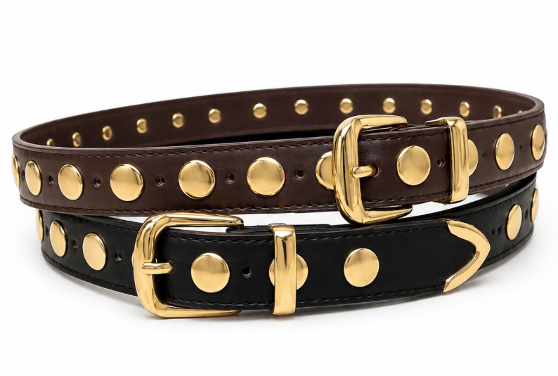 Studded Western Style Belt