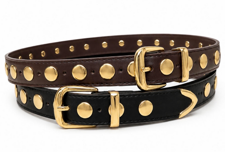 Studded Western Style Belt