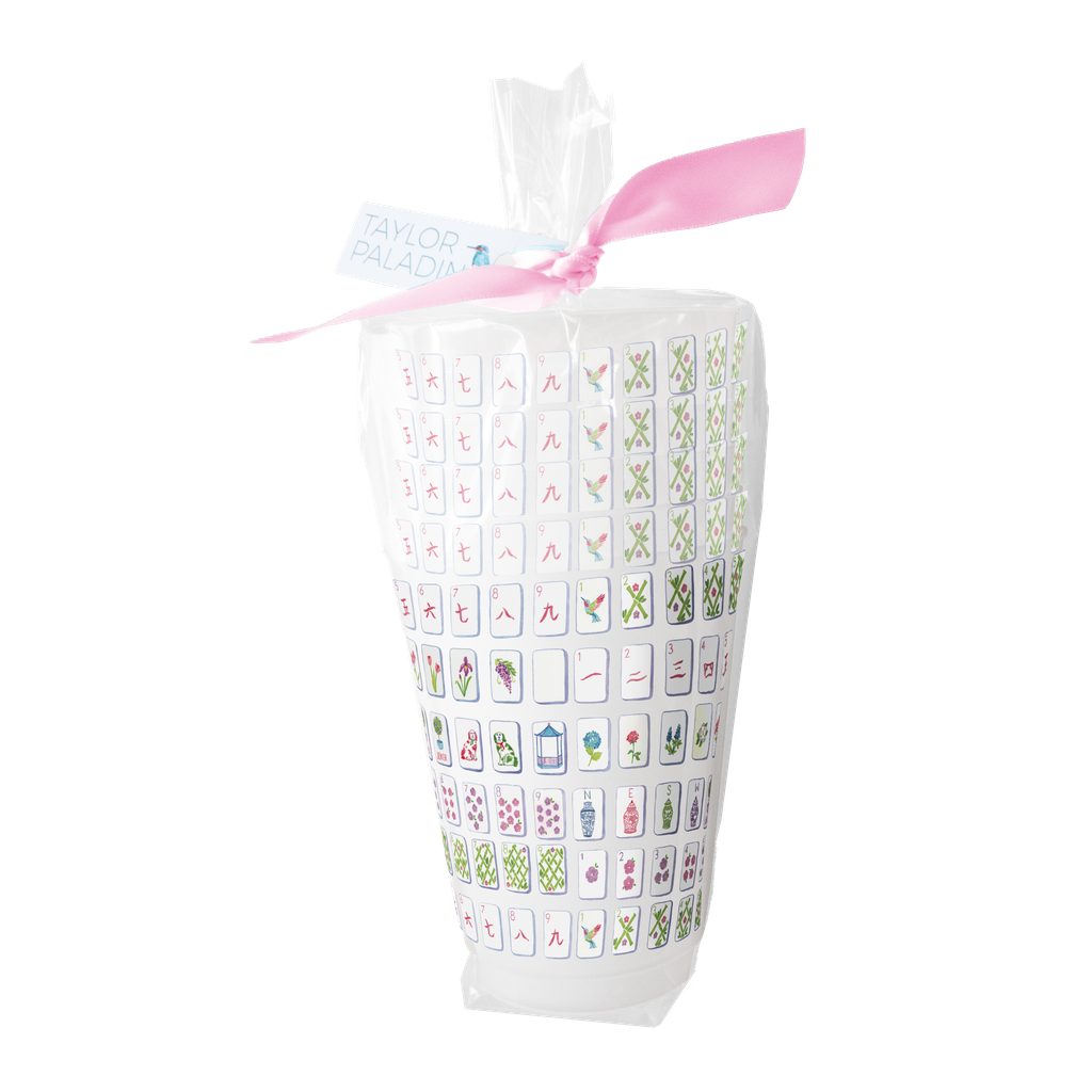 Taylor Paladino - Mahjong Tiles Frosted Cups