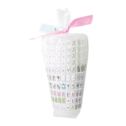 Taylor Paladino - Mahjong Tiles Frosted Cups