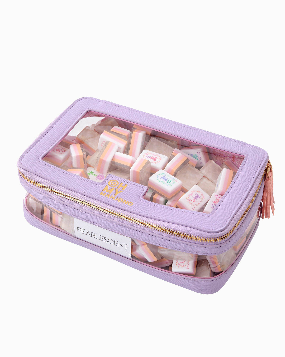 Oh My Mahjong - Lavender Tile Storage Bag