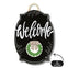 Dk Design- Black Bloom "Welcome" Door Hanger + Mini