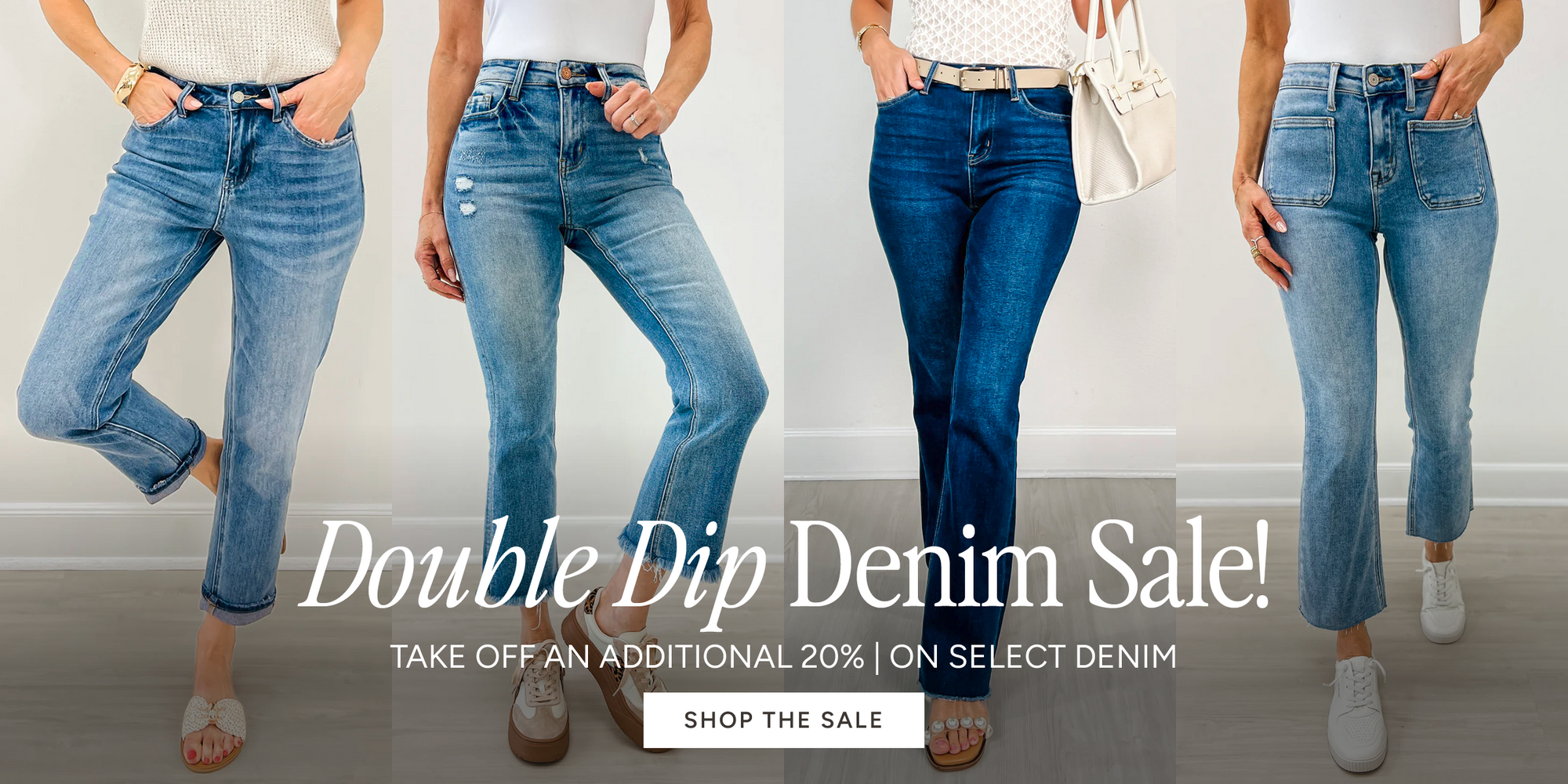 Double Dip Denim Sale!