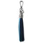 Leather Tassel Keychain-Serenity Multi