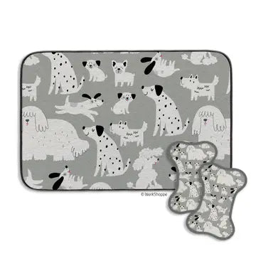 WerkShoppe Bowl Mat And Scrubbie Set