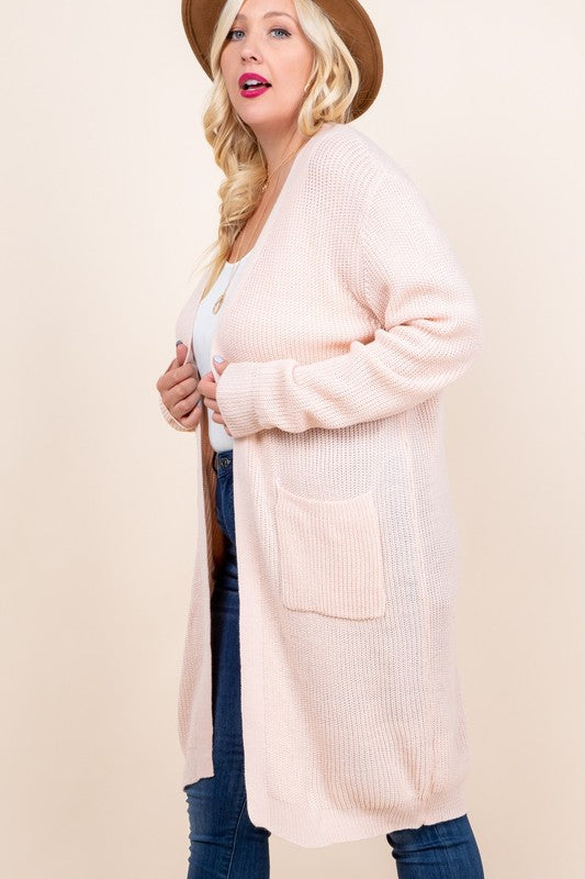 STORE Sweater Cardigan with Pockets