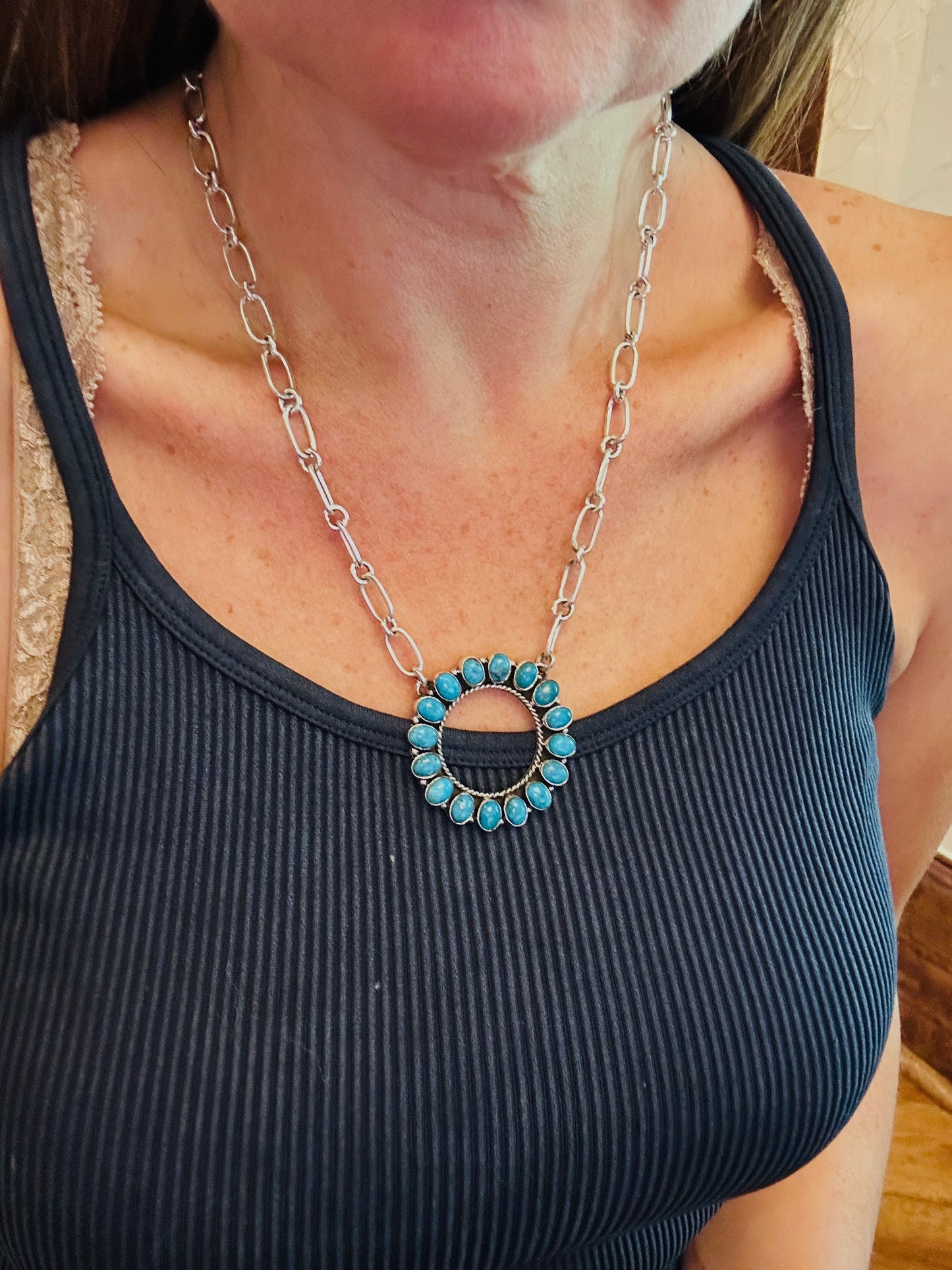 Eternity Turquoise Necklace