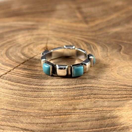 Eternity Band Square Turquoise