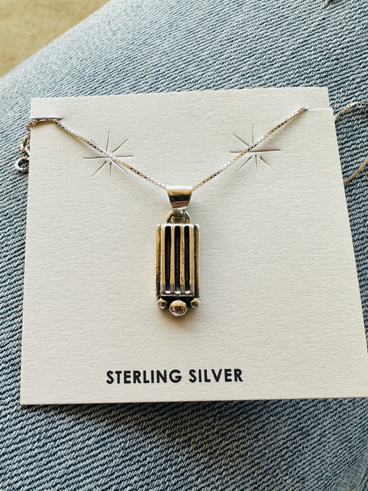 Allen Lee Sterling Pendant