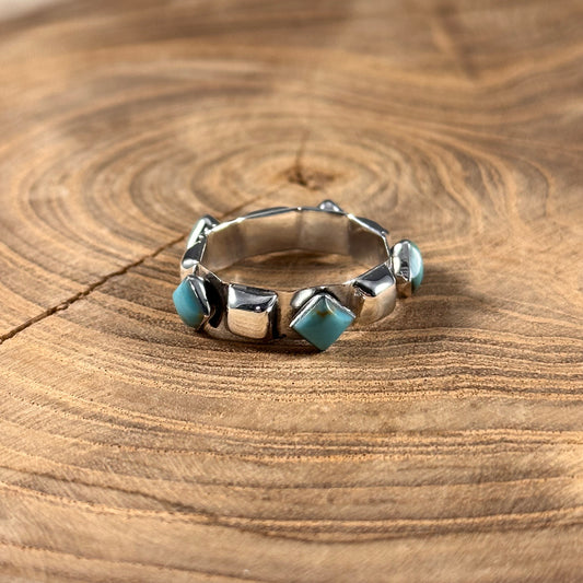 Eternity Band Diamond Turquoise