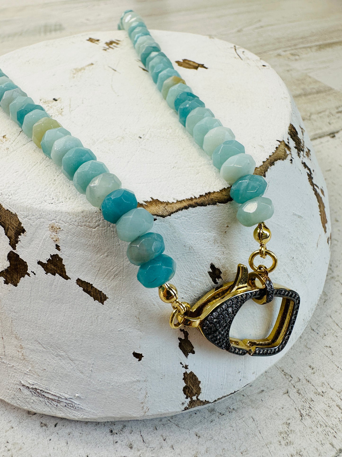 Antigua Waters Clasp Necklace