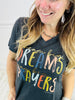 Dream Big Dreams Pray Big Graphic Tee