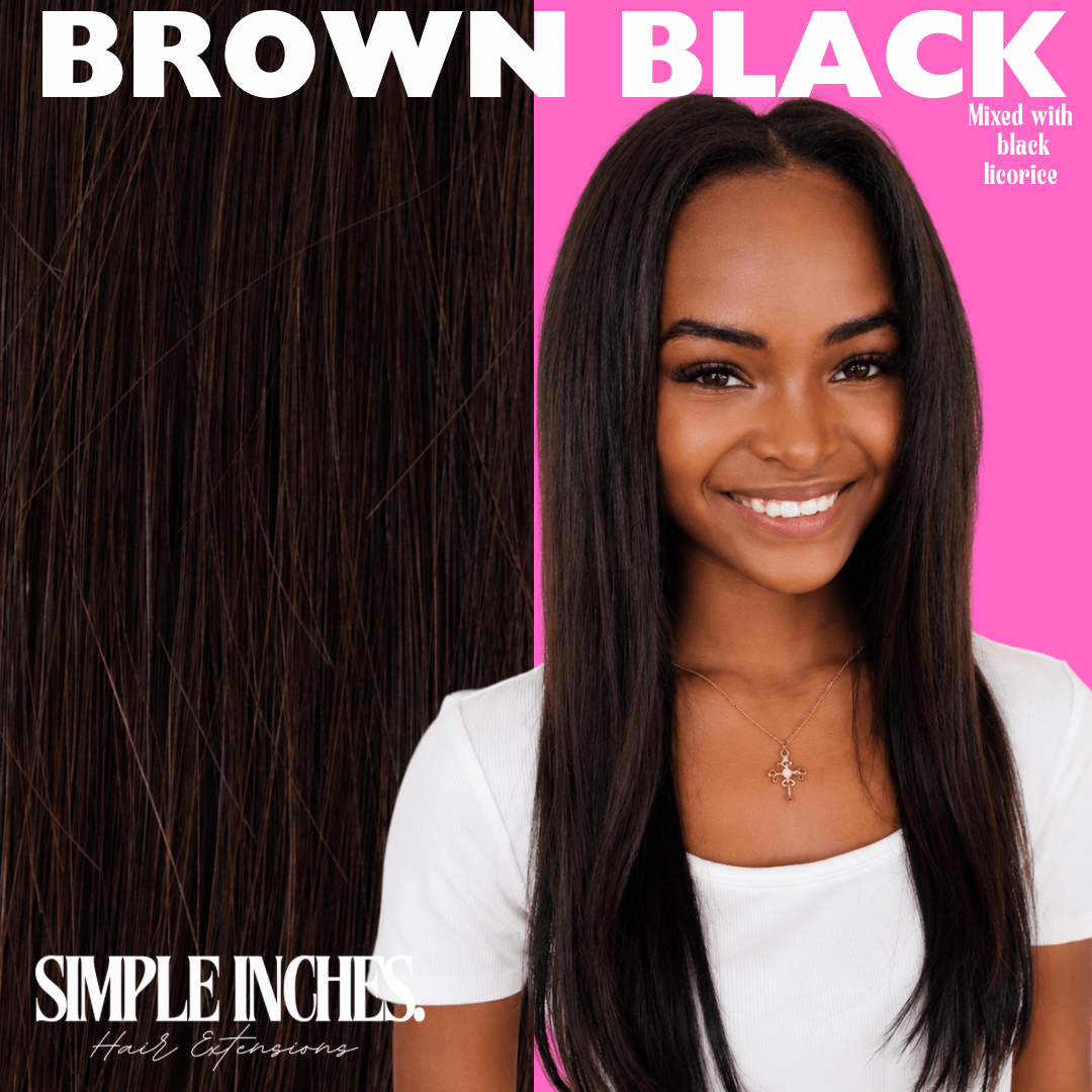 InvisiLay Clip-In Hair Extensions - Simple Inches Hair Extensions