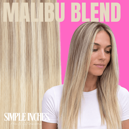InvisiLay Clip-In Hair Extensions - Simple Inches Hair Extensions