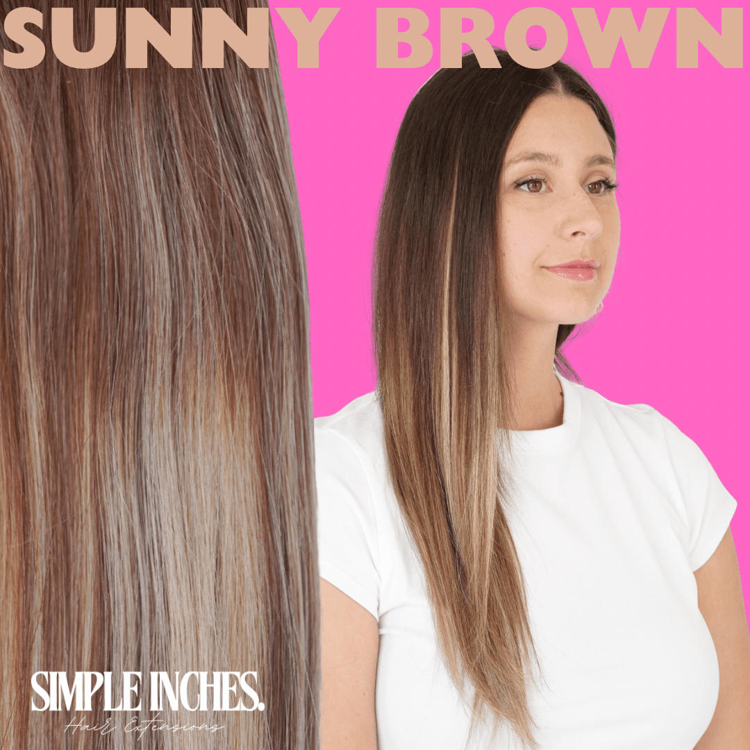 InvisiLay Clip-In Hair Extensions - Simple Inches Hair Extensions