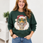 Wild About Christmas Tiger Graphic