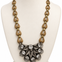 Vintage 1930s Fur Clip Chain Necklace