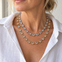 Emily Necklace with Clear Crystal