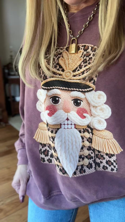 Mineral Wash Custom Yarn Champaign Nutcracker