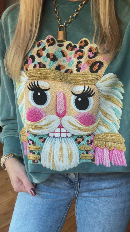 Mineral Wash Custom Nutcracker Graphic
