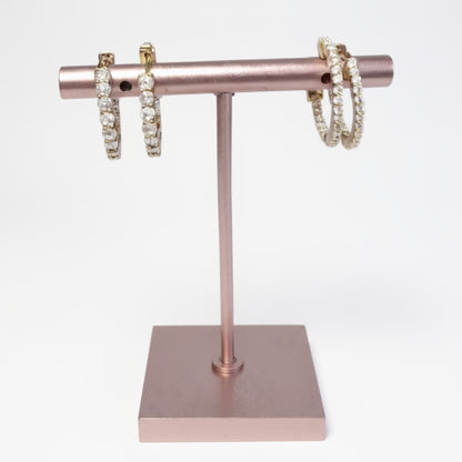 Gold 20MM Inside Out Hoop Earrings