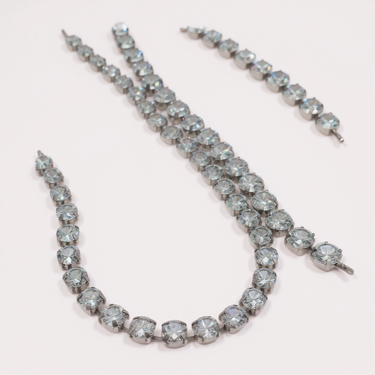 Emma Evelyn "Alice" CZ Diamond Adjustable Necklace