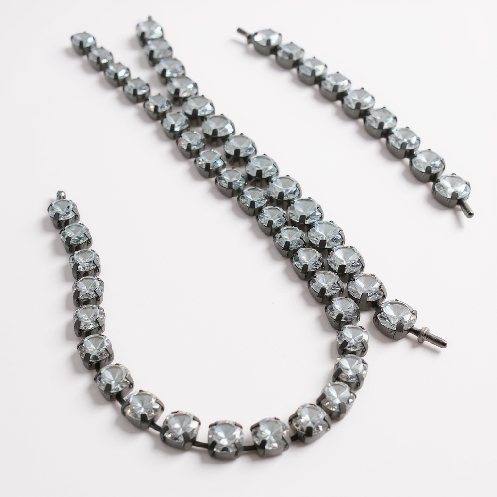 Emma Evelyn "Alice" CZ Diamond Adjustable Necklace
