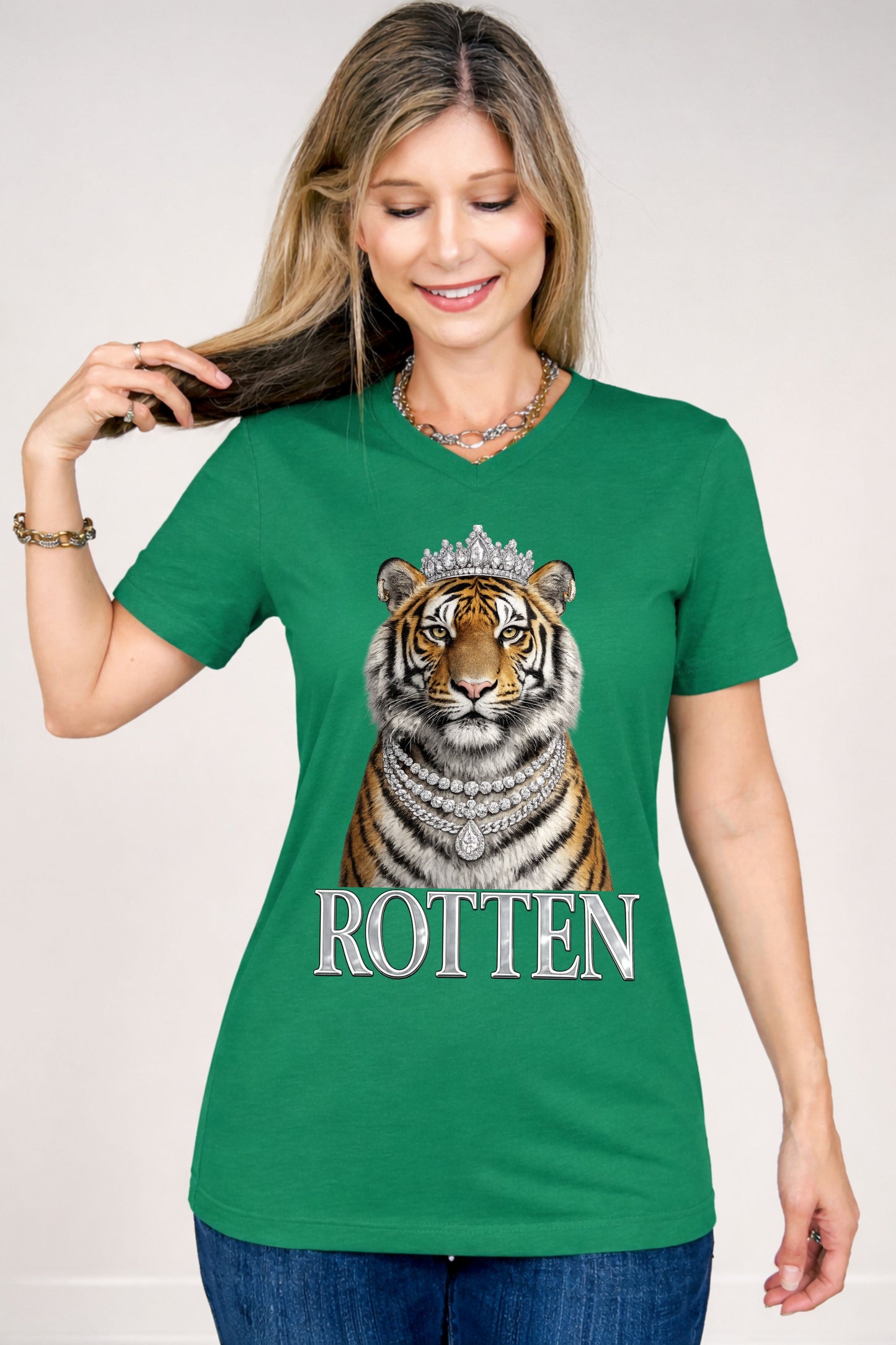Spoiled Rotten Tiger Graphic Tee