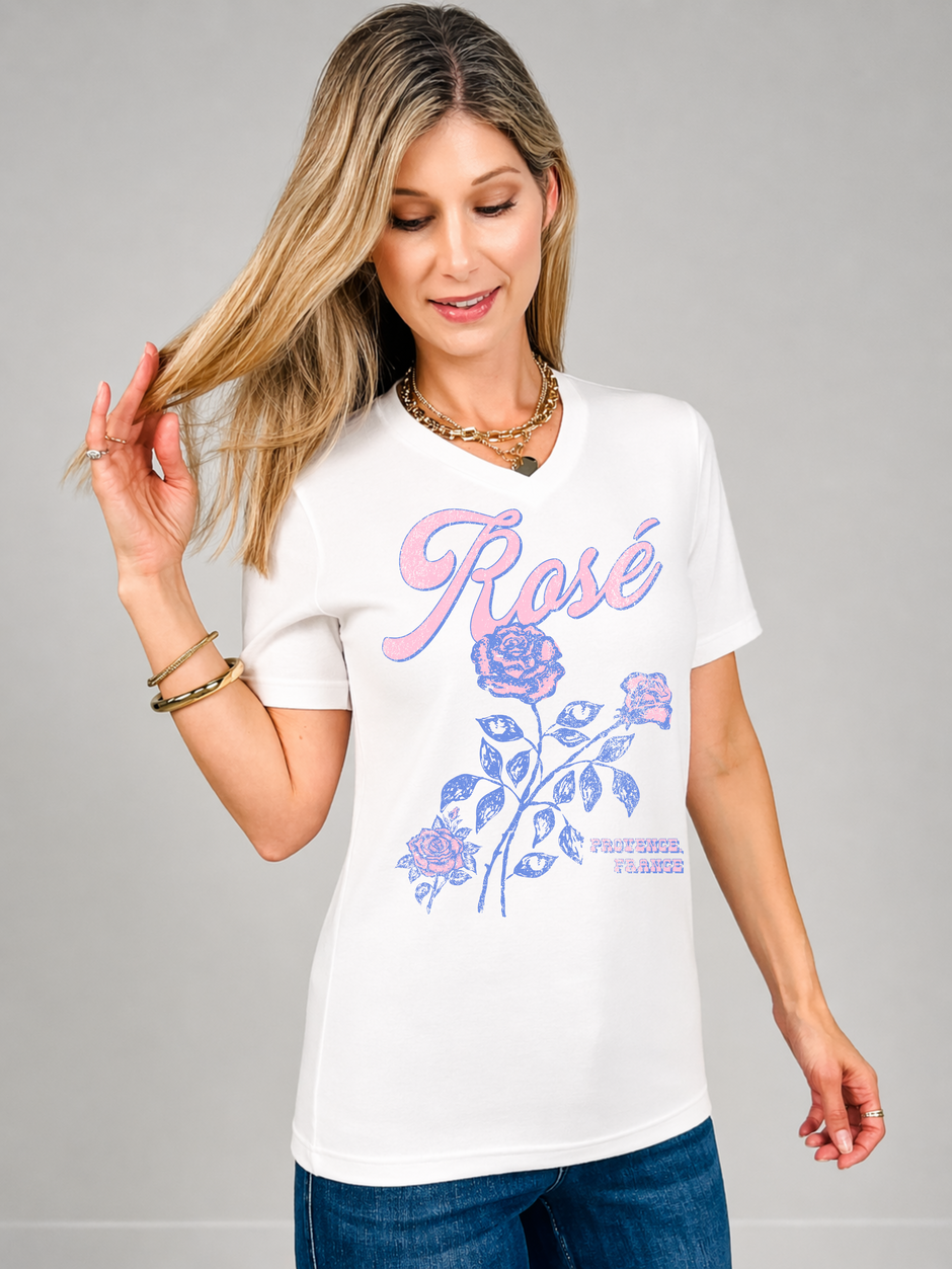 Rosé Graphic Tee