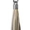 Leather Tassel Keychain-Stone