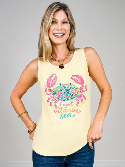I Need Vitamin Sea Graphic Tank