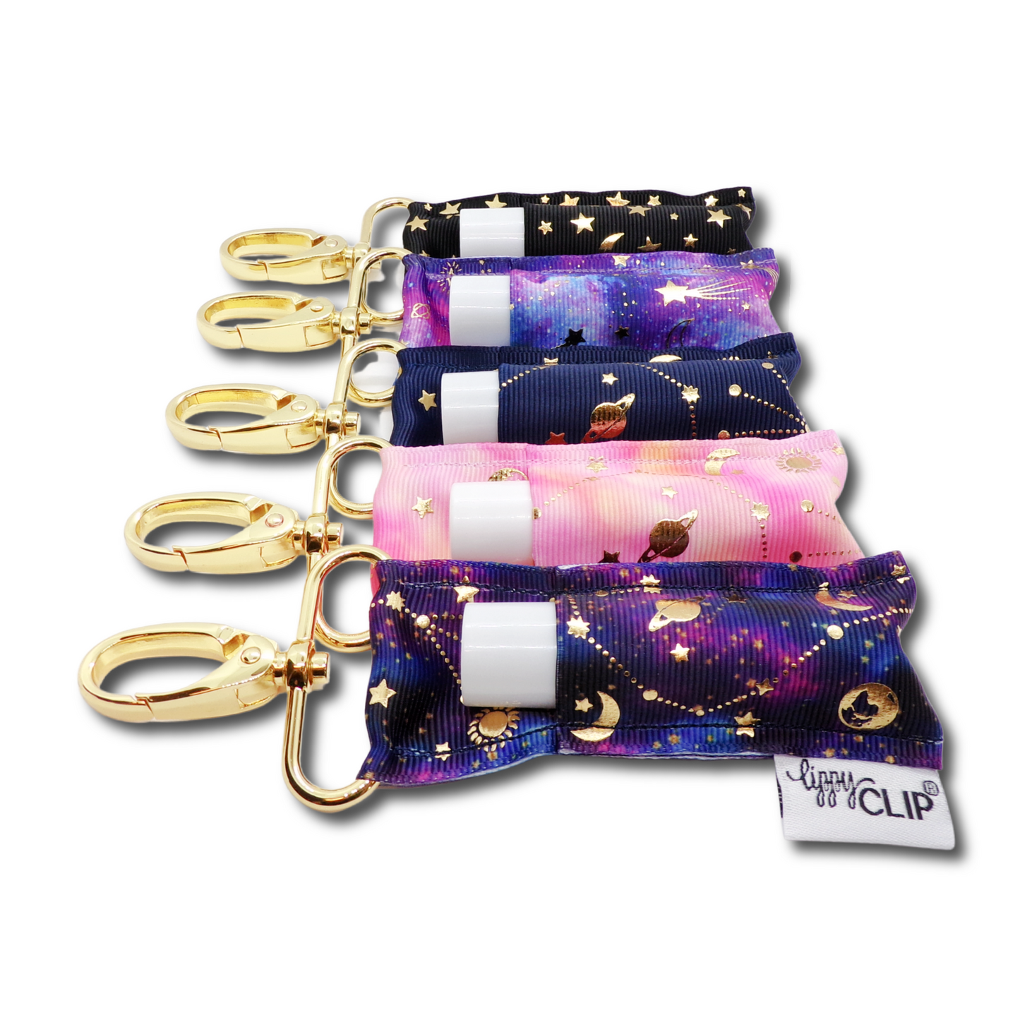 Celestial on Midnight LippyClip® Lip Balm Holder