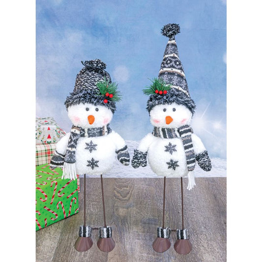 COZY SNOWMAN BOBBLE 2 ASST.