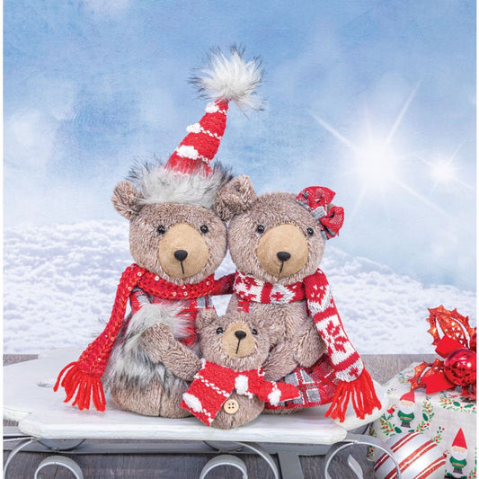 CHRISTMAS BEAR FAMILY