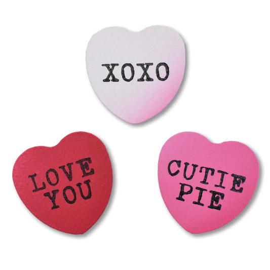 Conversation Heart Magnets S/3