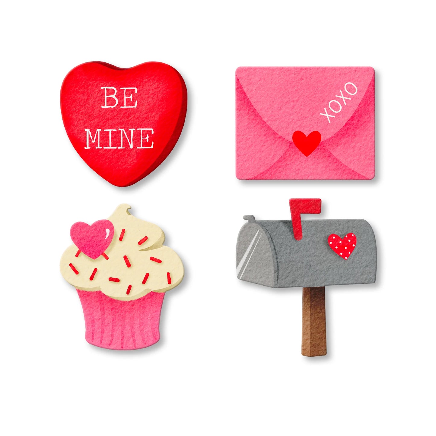 Be Mine Magnets S/4