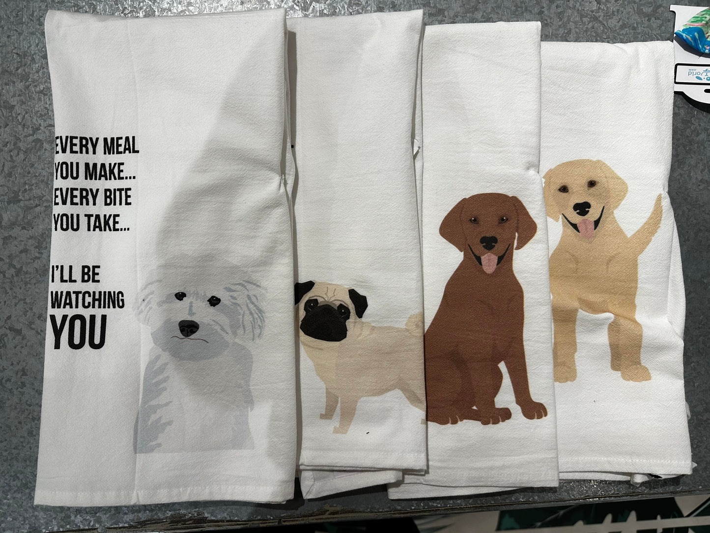 Dog Tea Towels