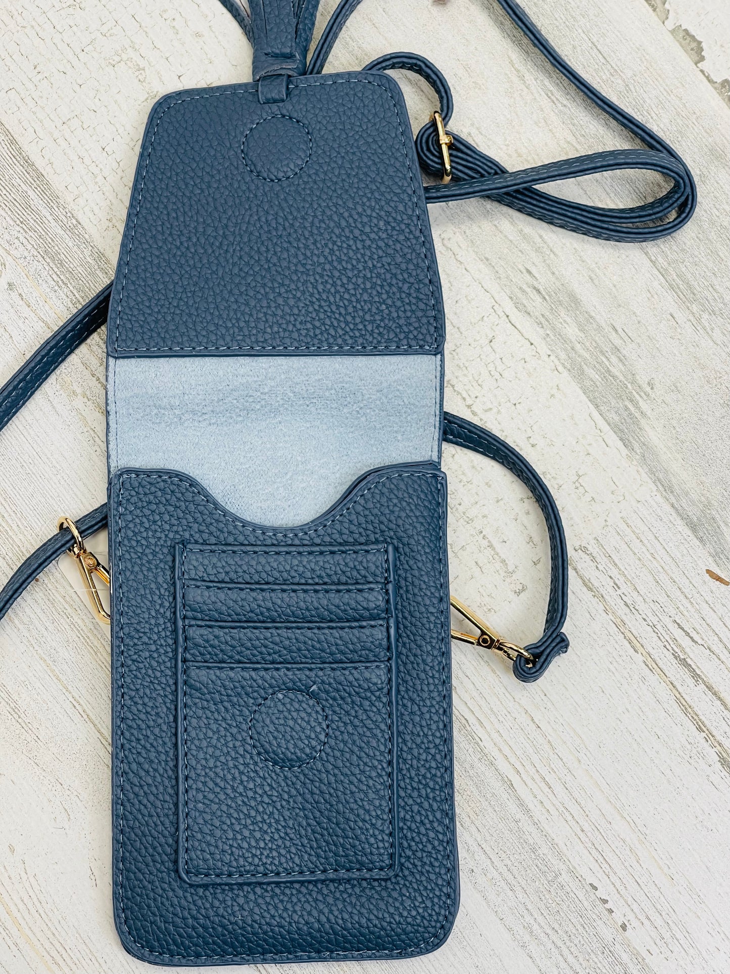 Cross-Body Cell Phone Case with Credit Card Holder