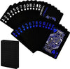 Black Waterproof Playing Cards