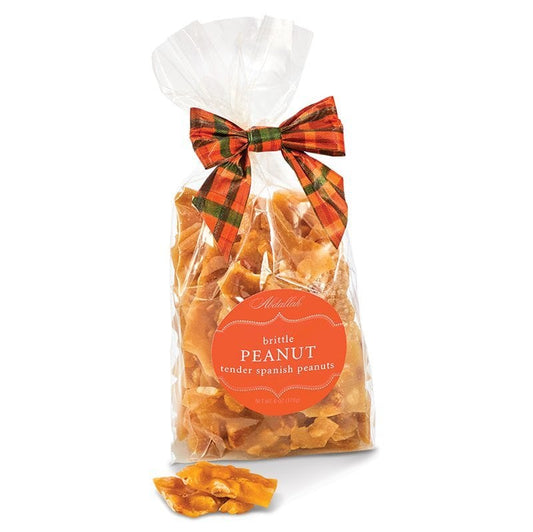 Peanut Brittle and Caramels - 8 oz. Fall Candy