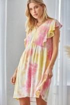 Tie Dye Flowy Dress