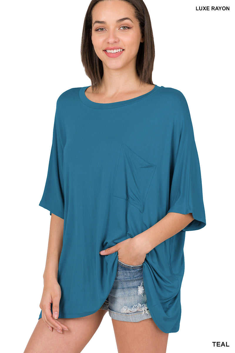 Make Things Right Oversized Top