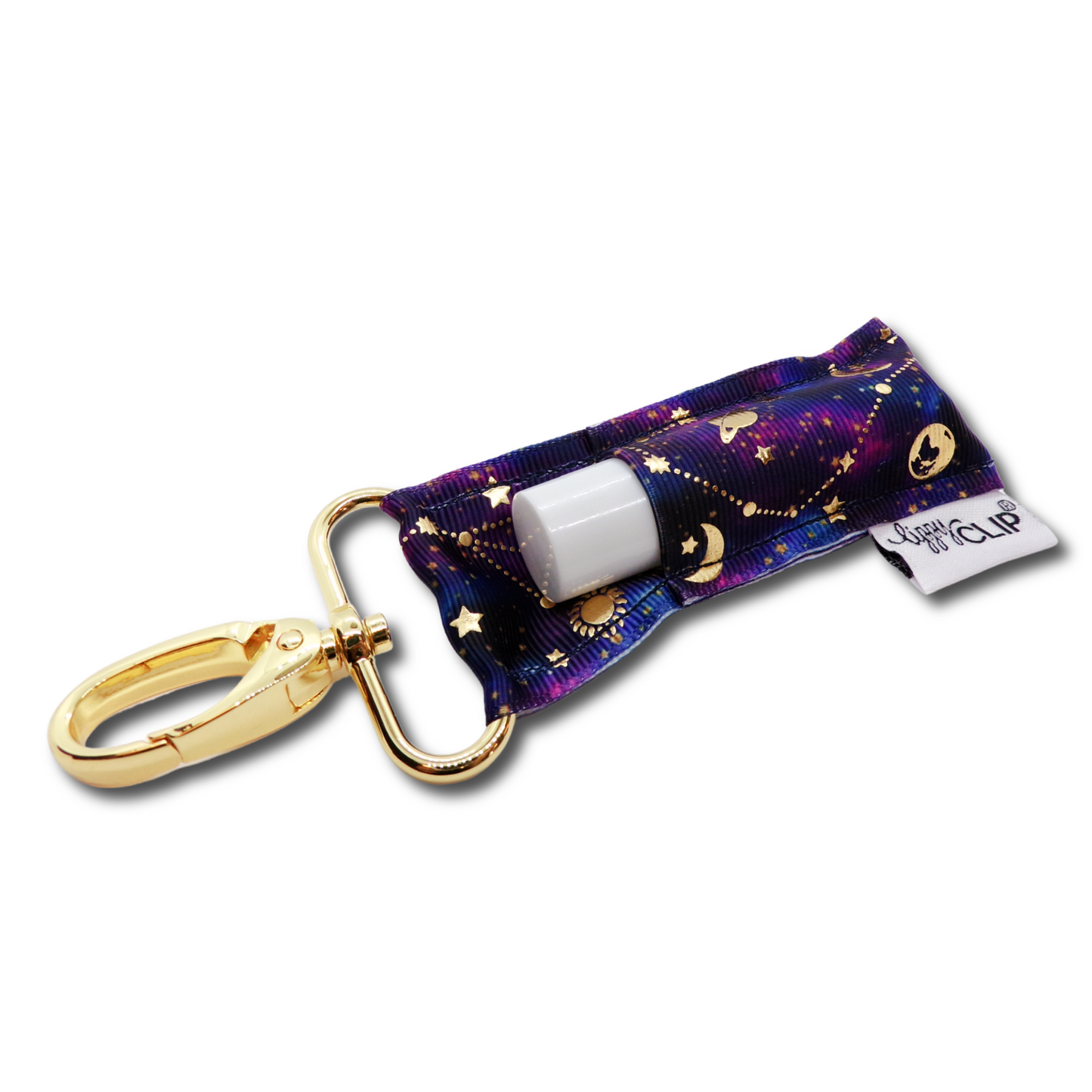 Celestial on Midnight LippyClip® Lip Balm Holder