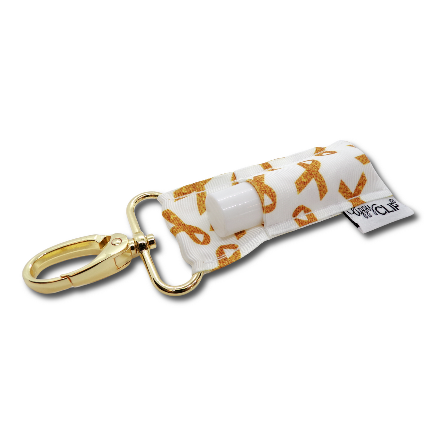 Childhood Cancer Awareness LippyClip® Lip Balm Holder