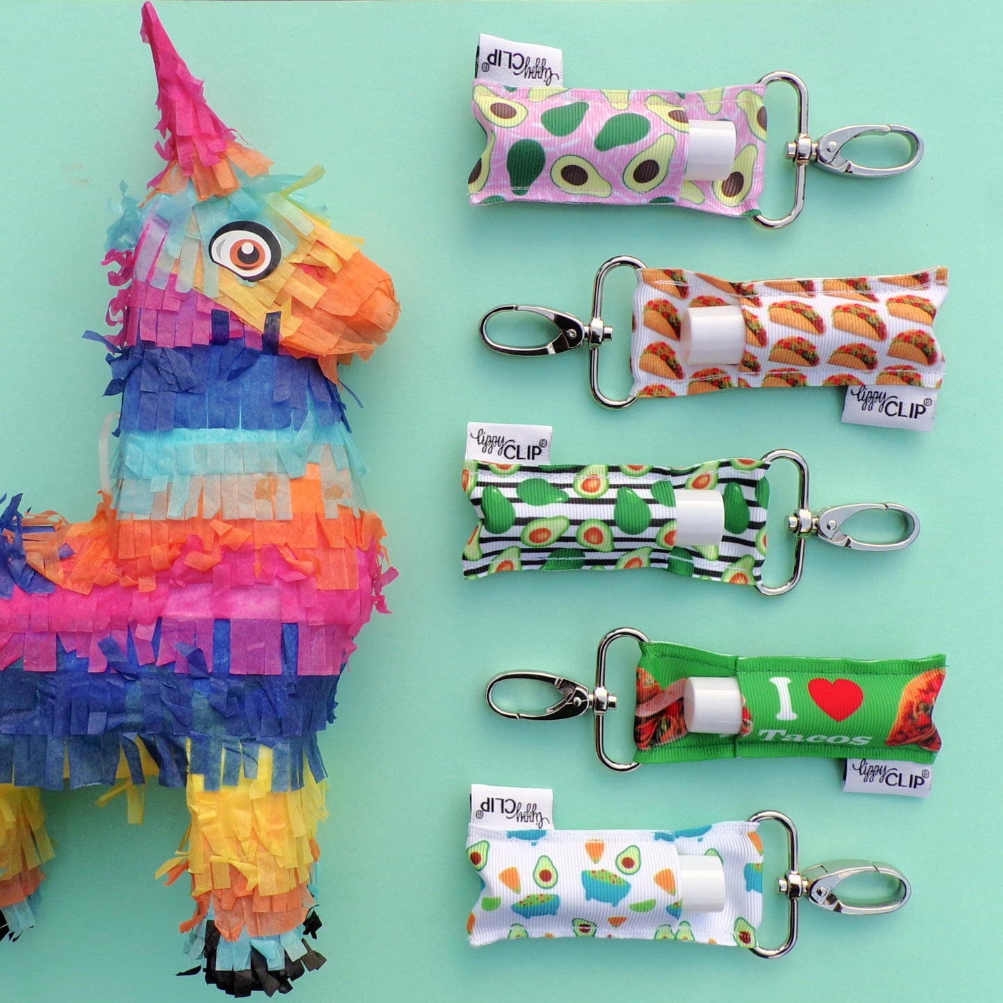 Tacos LippyClip® Lip Balm Holder