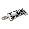 Cow Print LippyClipKISS for larger lip balms, essential oil rollers, and more