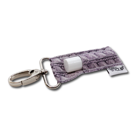 Cozy Sweater in Grey LippyClip® Lip Balm Holder