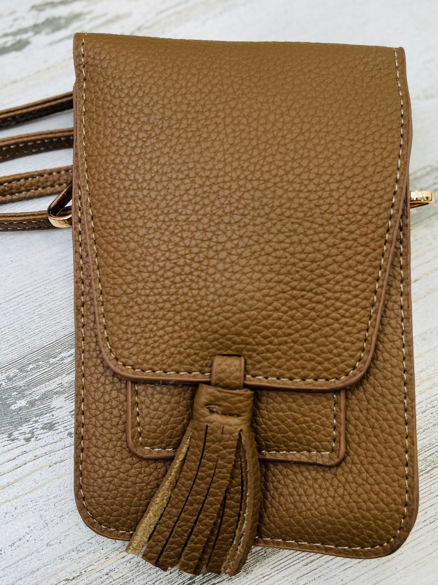 Cross-Body Cell Phone Case with Credit Card Holder