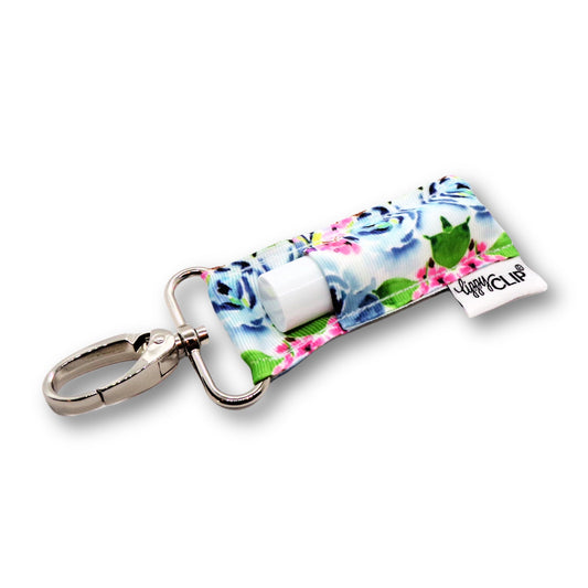 Dusty Blue Floral LippyClip®